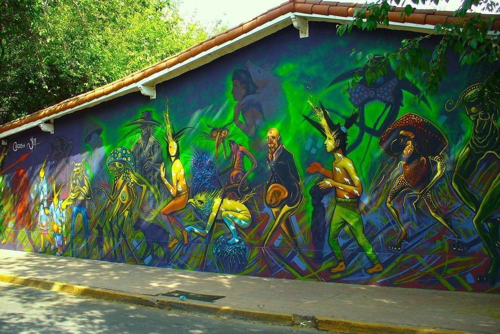 Hostel De Los Artistas Мендоса Екстериор снимка